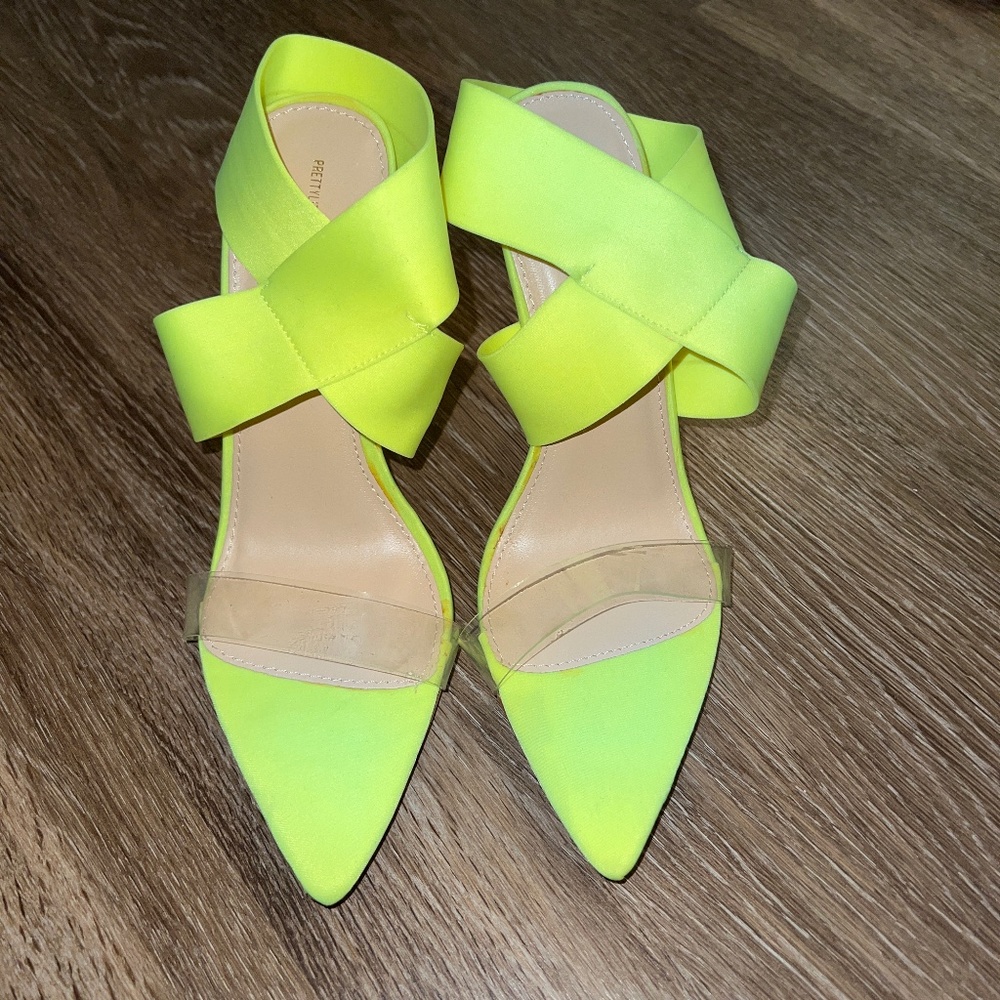 Neon Green Shoes